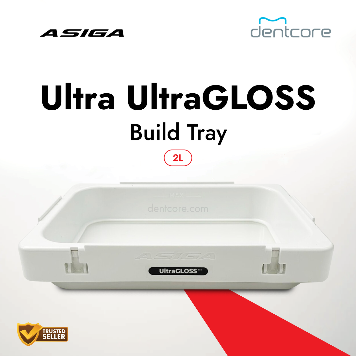 Asiga 2L Ultra UltraGLOSS Build Tray