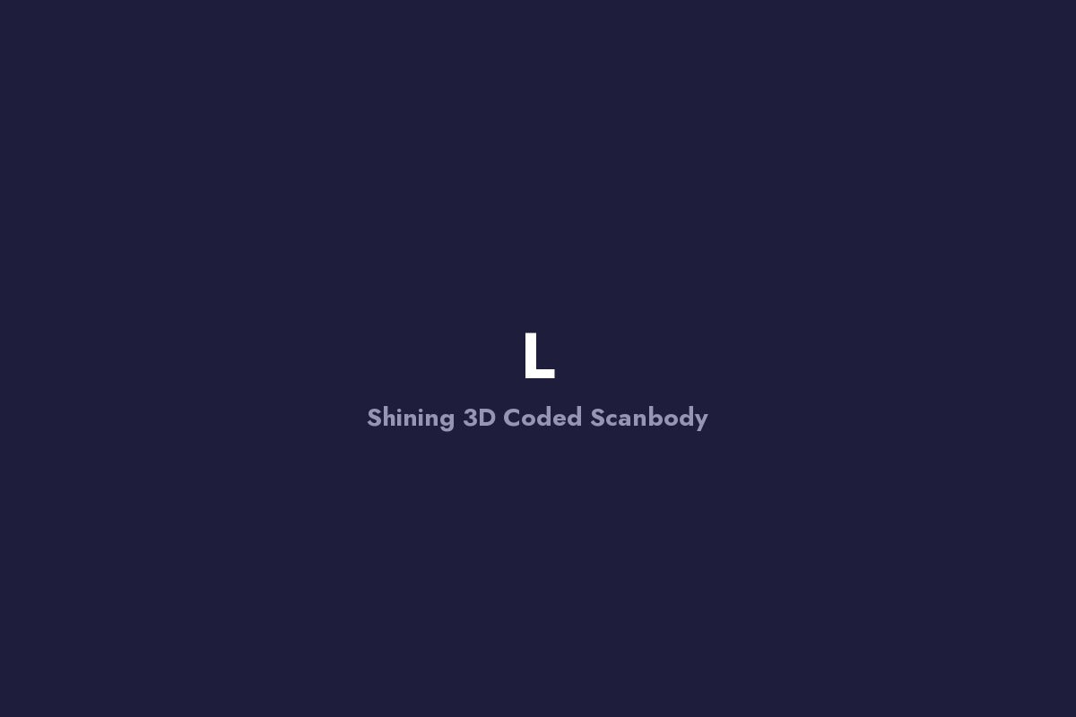 Shining 3D High Accuracy Coded Scanbody L Set (Bundle)