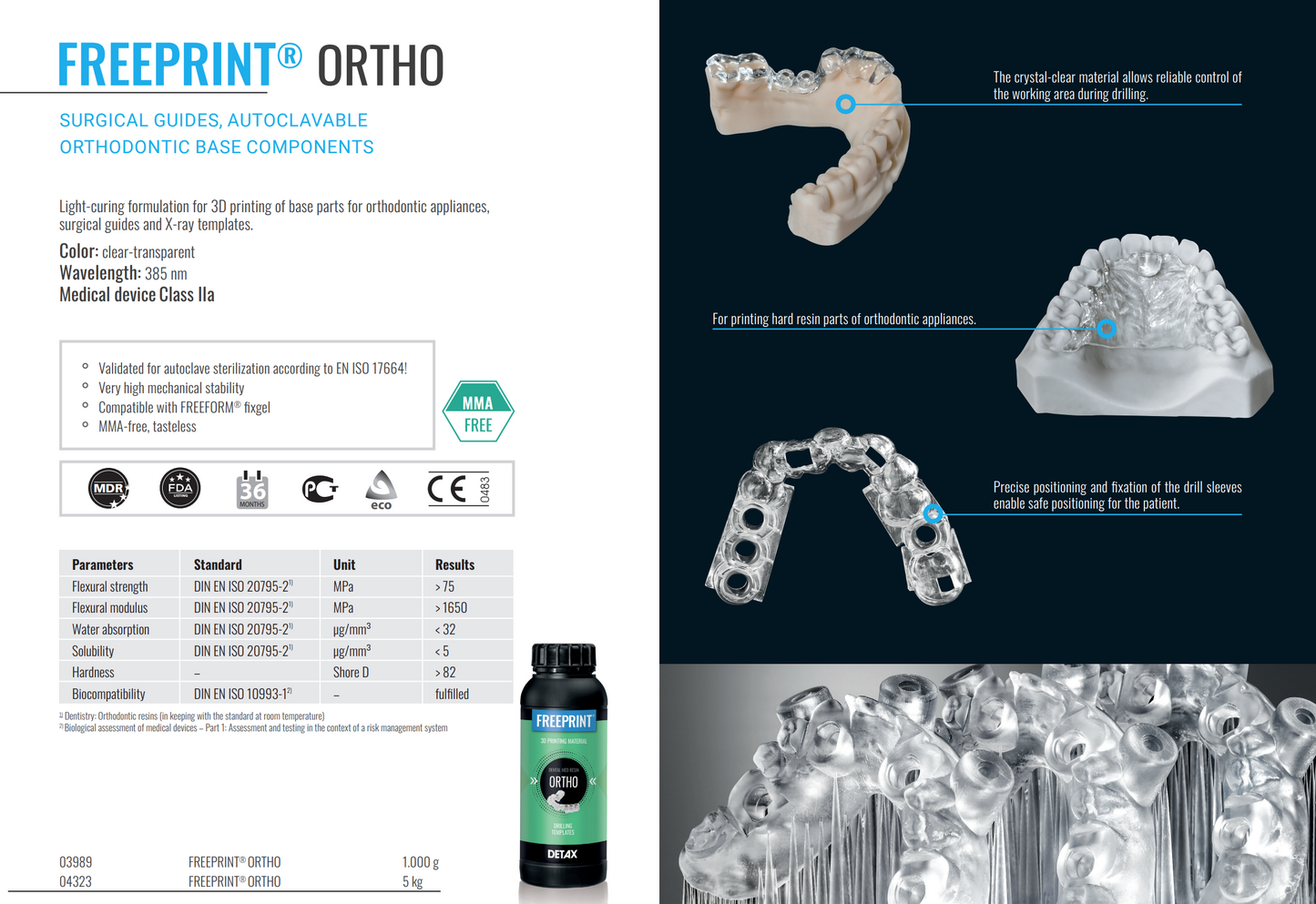 DETAX Freeprint Ortho