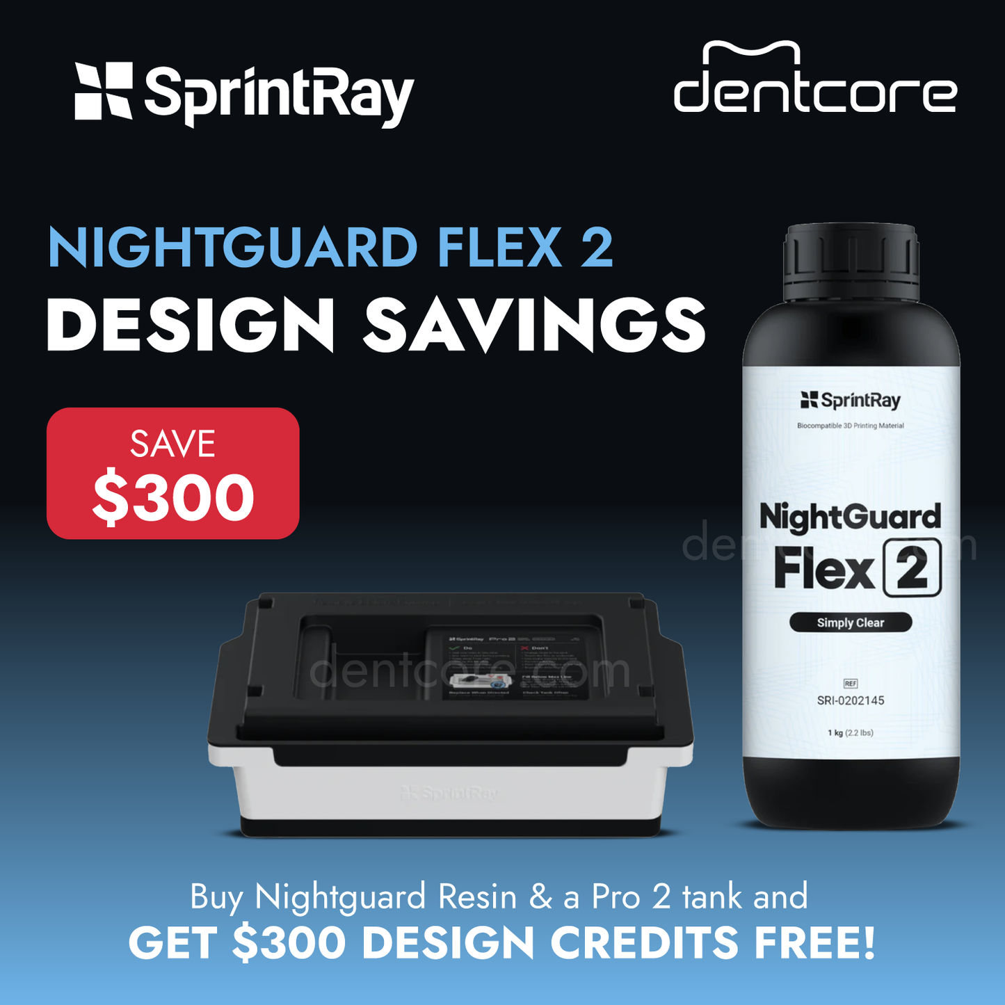 SprintRay NightGuard Flex 2 Bundle