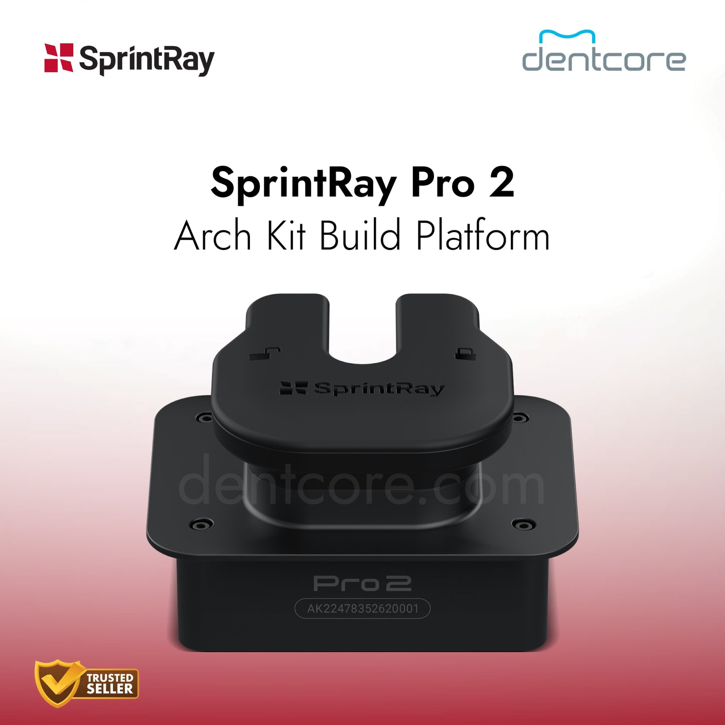 SprintRay Pro 2 Arch Kit Build Platform
