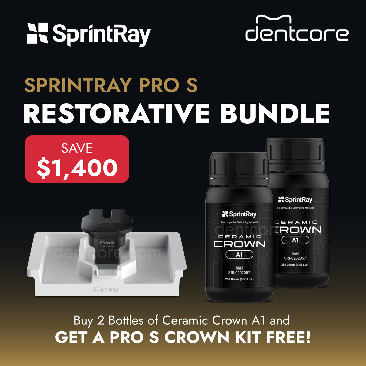 SprintRay Pro S Restorative Bundle