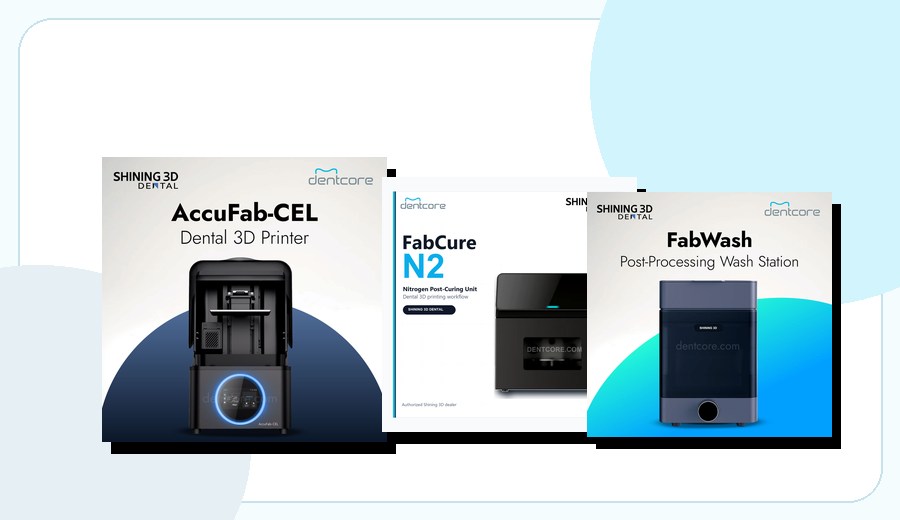 Shining 3D AccuFab-CEL + FabCure N2 + FabWash Bundle