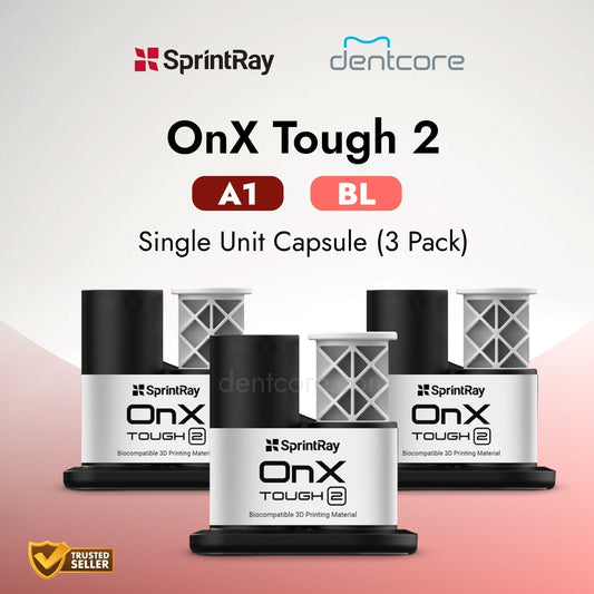 SprintRay OnX Tough 2 (A1 / BL) -Single unit capsule -3 pack (MIDAS)* - Dentcore