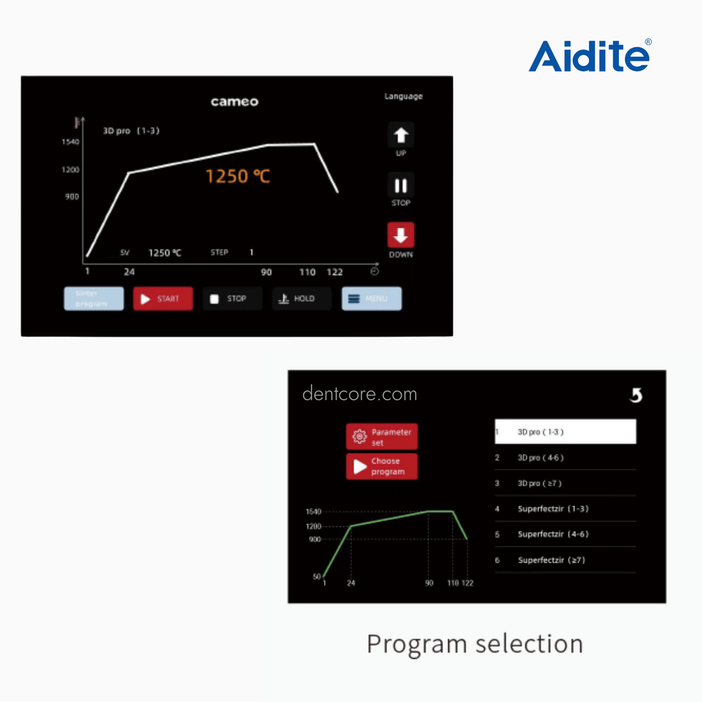 Aidite Cameo CSF-200 Sintering Furnace - Dentcore