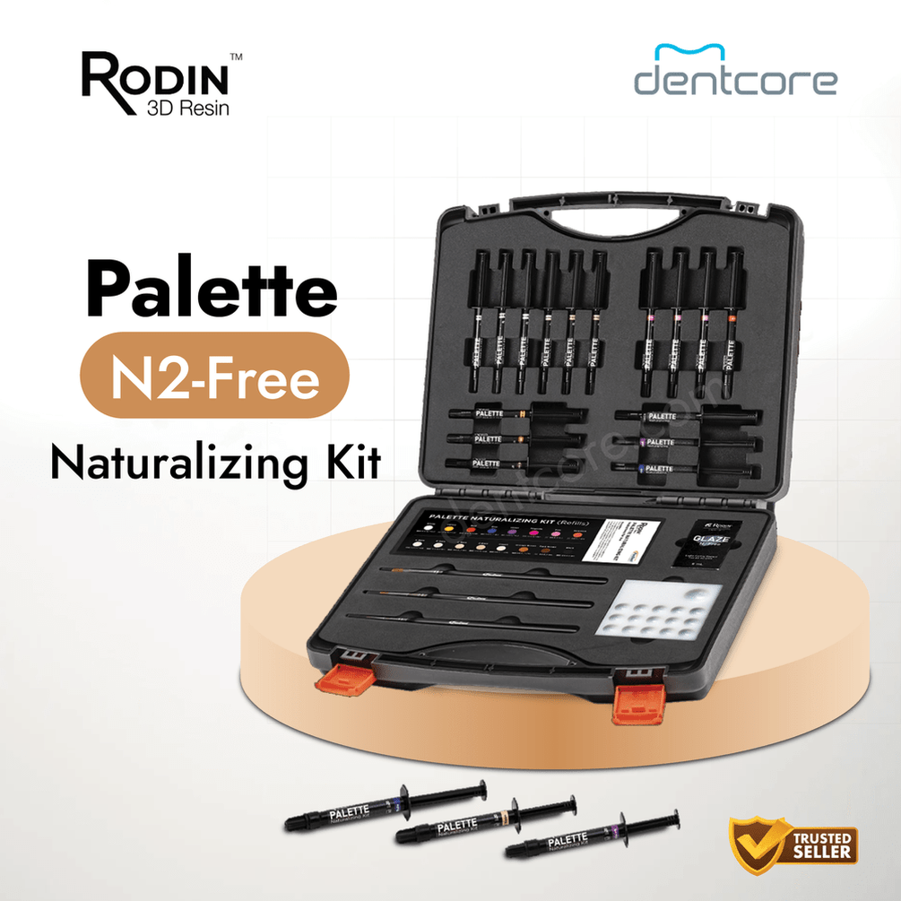Rodin Palette N2-Free Naturalizing Kit* - Dentcore