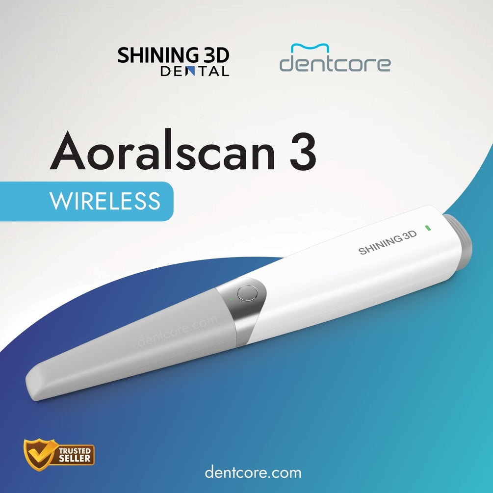 Shining 3D Aoralscan 3 Wireless - Standard 2 Year Warranty - Dentcore