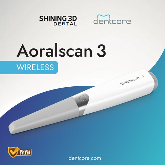 Shining 3D Aoralscan 3 Wireless - Standard 2 Year Warranty - Dentcore