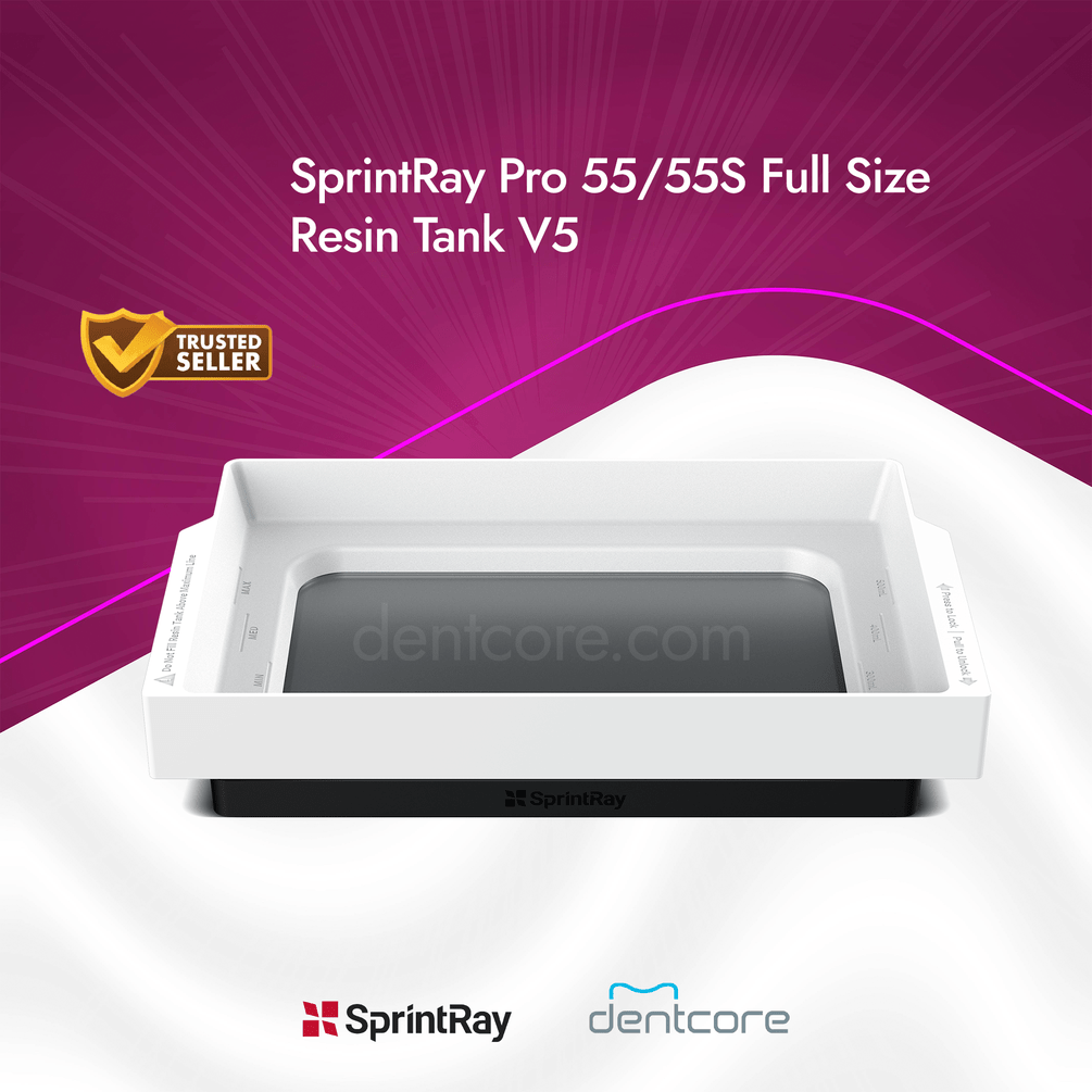 SprintRay Pro 55/55S Full Size Resin Tank V5* - Dentcore