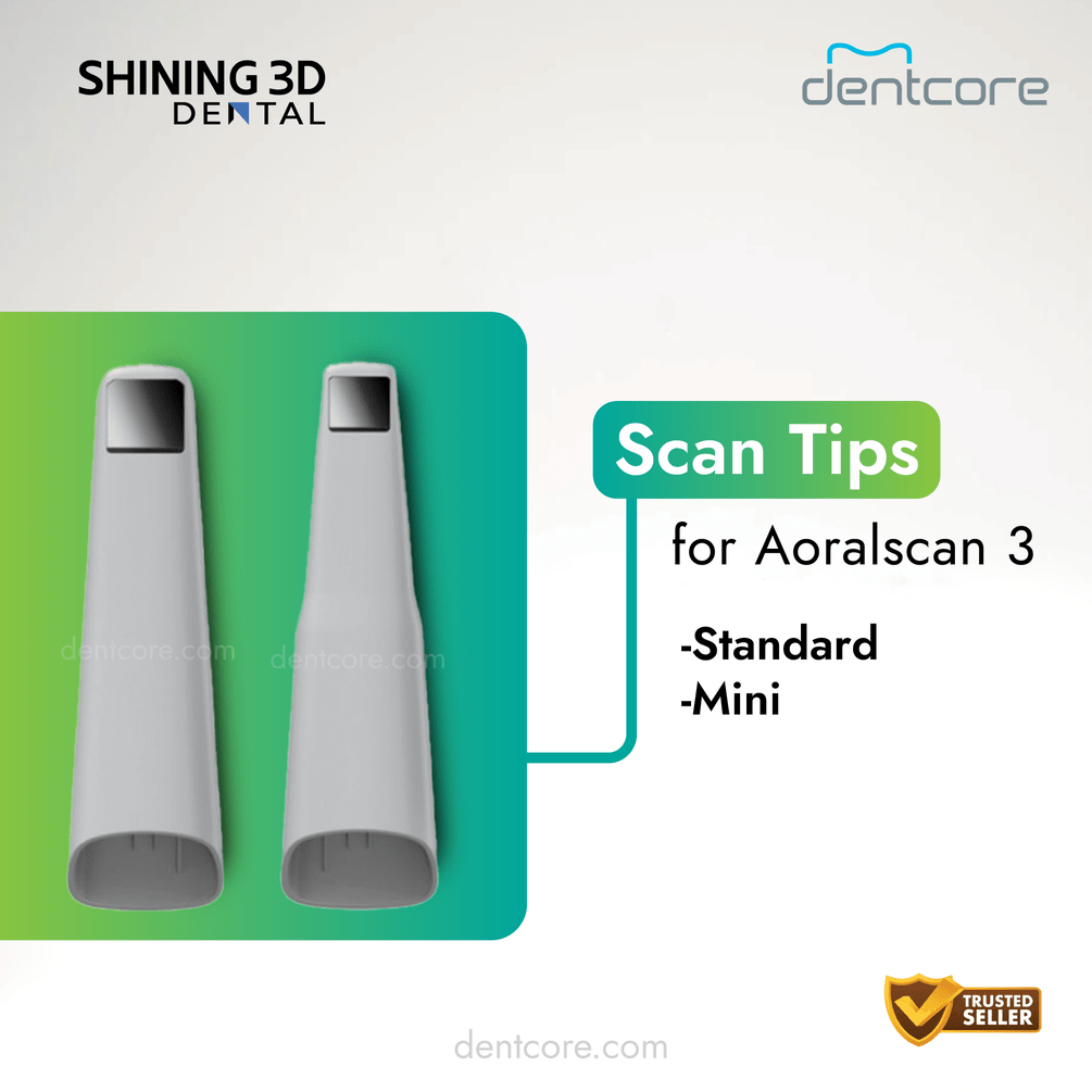 Shining 3D Scan Tips for Aoralscan 3 - Dentcore