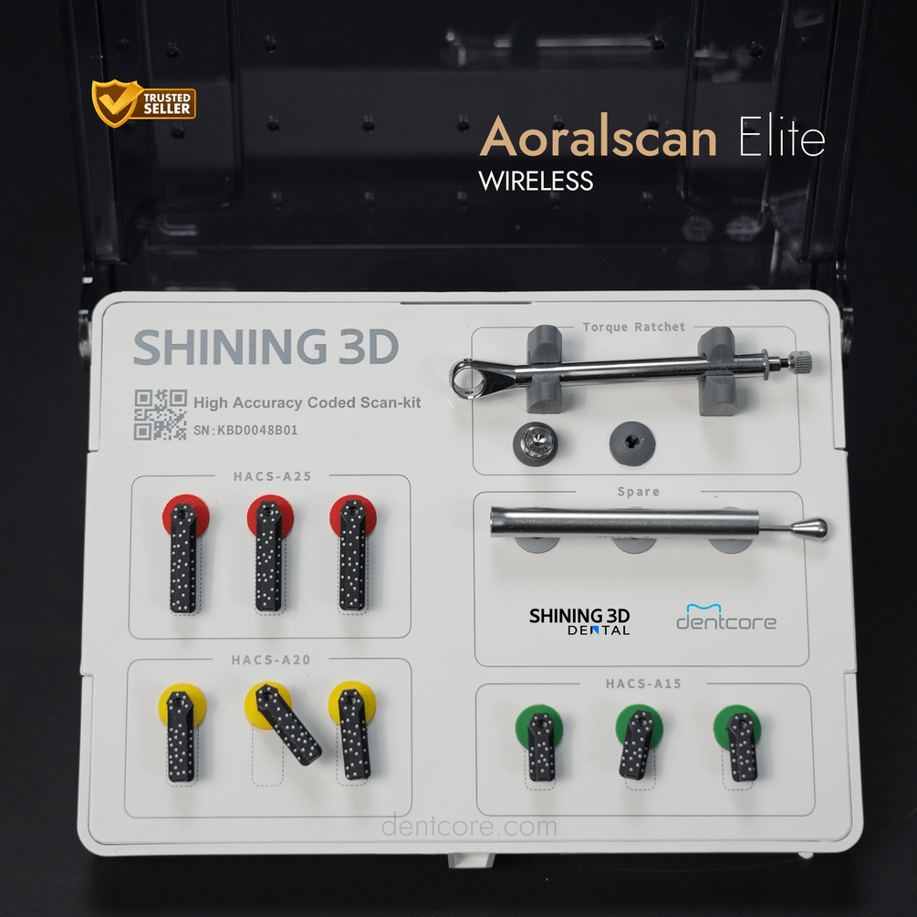 Shining 3D Aoralscan Elite Wireless IOS + IPG - Standard 3 Year Warranty