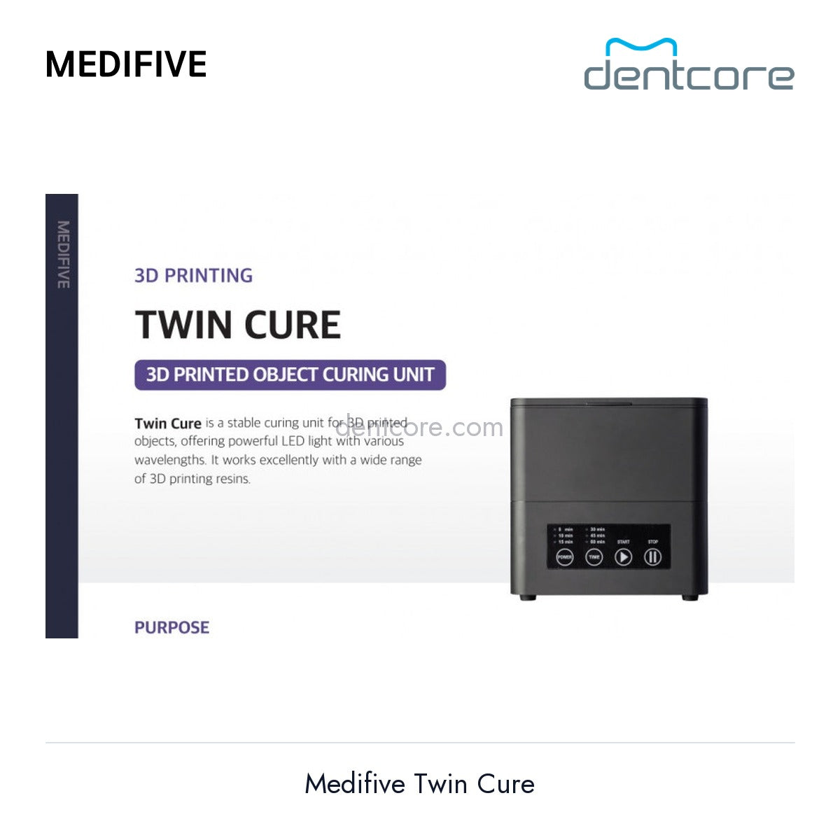 [DENTCORE-OFFICIAL] Medifive Twin Cure official product image 2