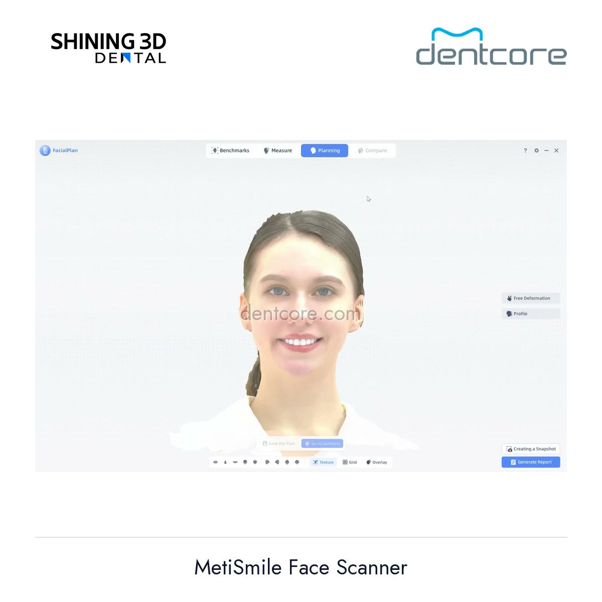 [DENTCORE-OFFICIAL] MetiSmile Face Scanner official product image 2