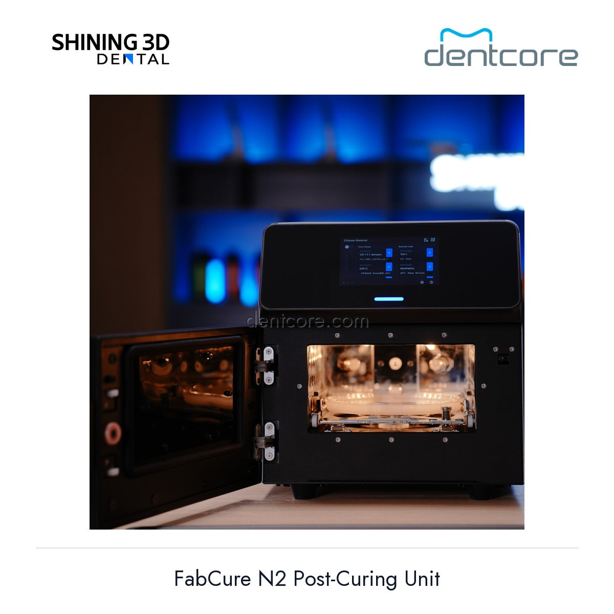 [DENTCORE-OFFICIAL] FabCure N2 Post-Curing Unit official product image 2