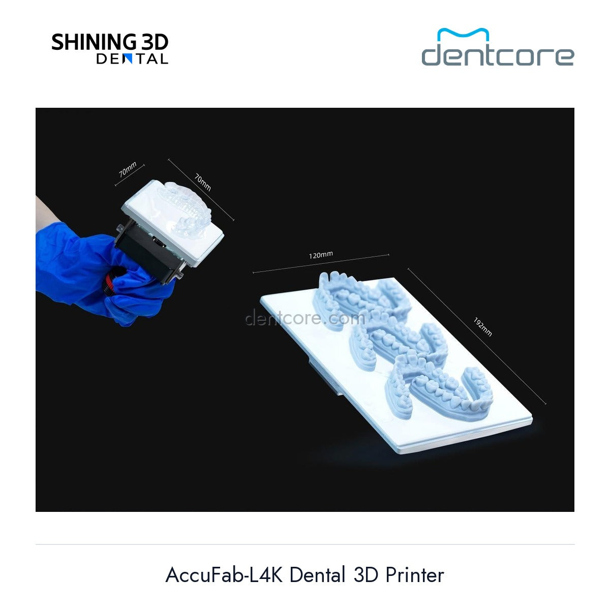 [DENTCORE-OFFICIAL] AccuFab-L4K Dental 3D Printer official product image 3