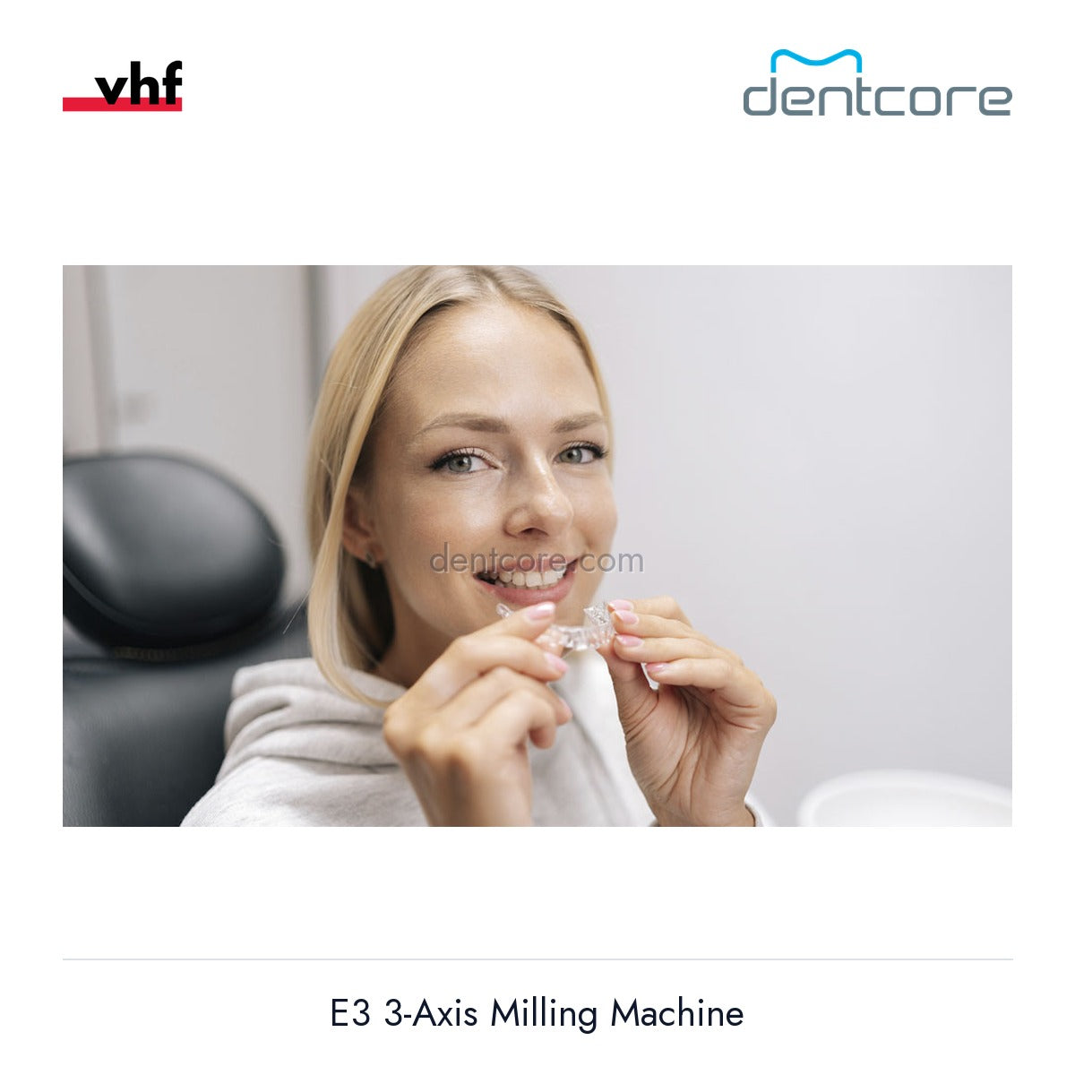 [DENTCORE-OFFICIAL] E3 3-Axis Milling Machine official vhf product image 3