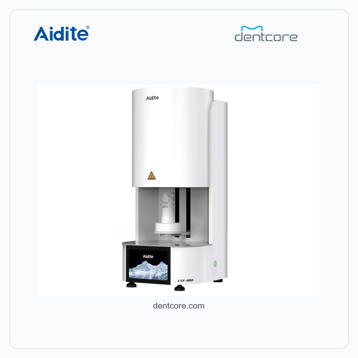 CSF-400 rapid sintering furnace angled view