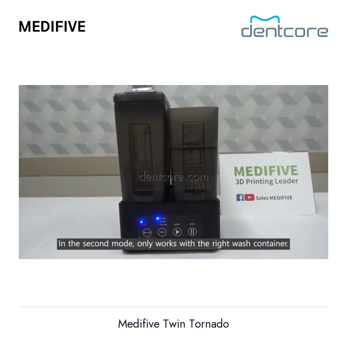 [DENTCORE-OFFICIAL] Medifive Twin Tornado official product image 5