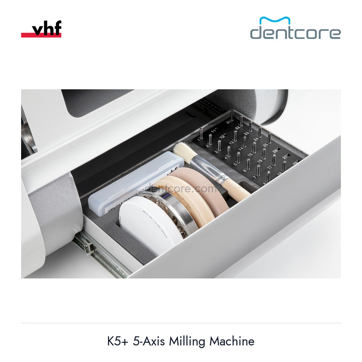 [DENTCORE-OFFICIAL] K5+ 5-Axis Milling Machine official vhf product image 5