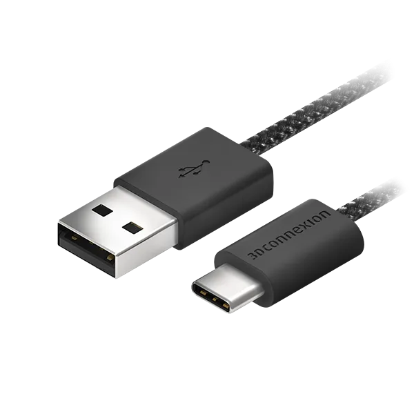 3Dconnexion 3Dconnexion Cable USB-A / USB-C (Braided 1.5m) official main image