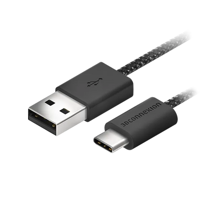 3Dconnexion 3Dconnexion Cable USB-A / USB-C (Braided 1.5m) official main image