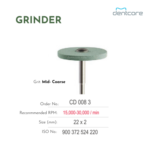 CD 008 3 - Ceramic Diamond Grinders Special for Zirconia