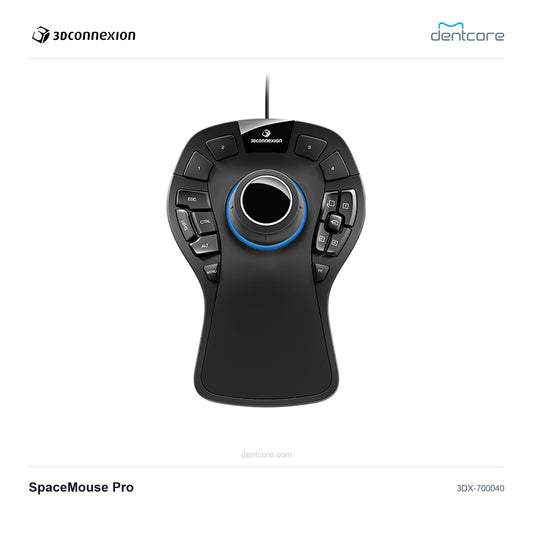 3Dconnexion SpaceMouse Pro | 3Dconnexion and Dentcore branded cover