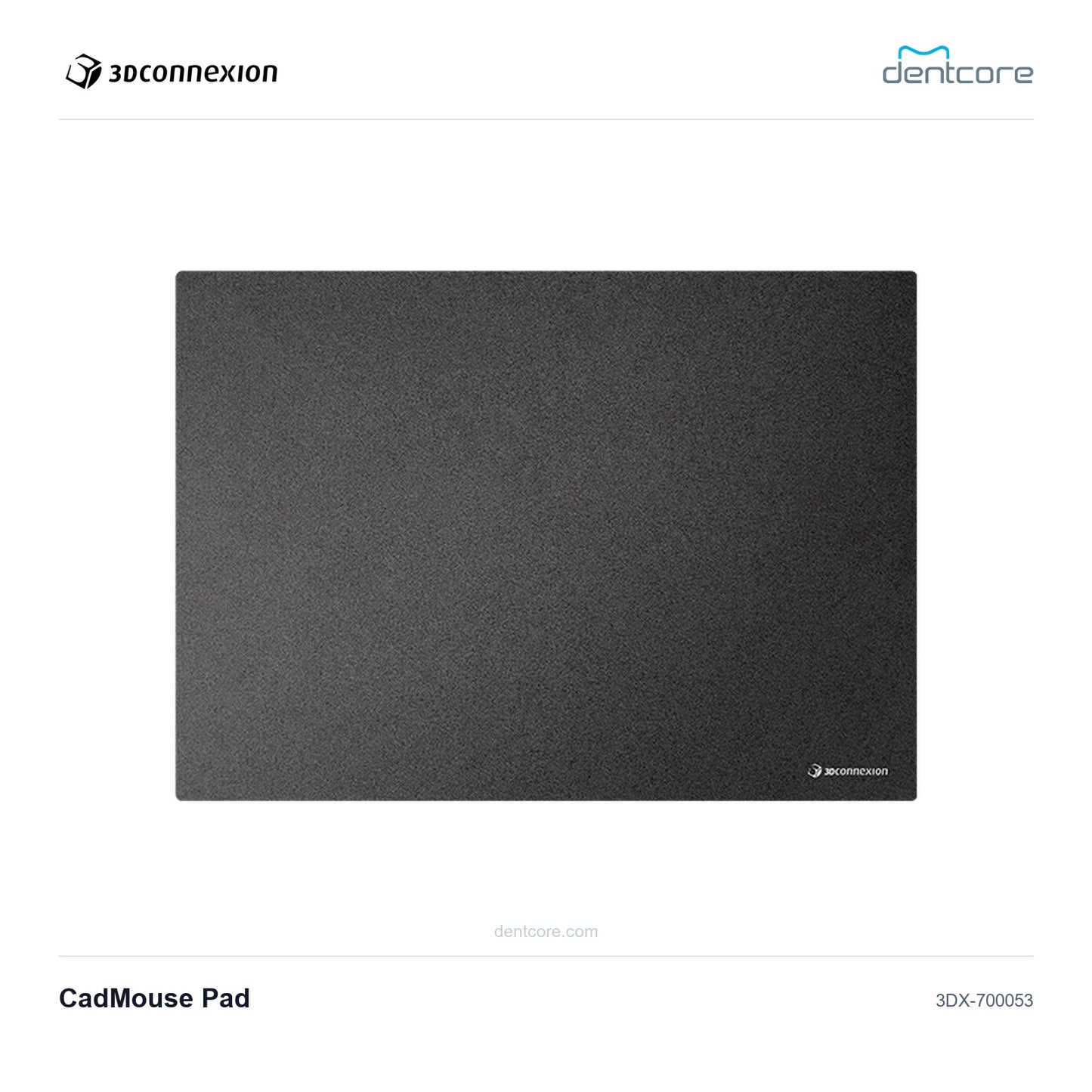 3Dconnexion CadMouse Pad | 3Dconnexion and Dentcore branded cover
