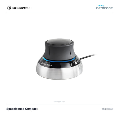 3Dconnexion SpaceMouse Compact | 3Dconnexion and Dentcore branded cover