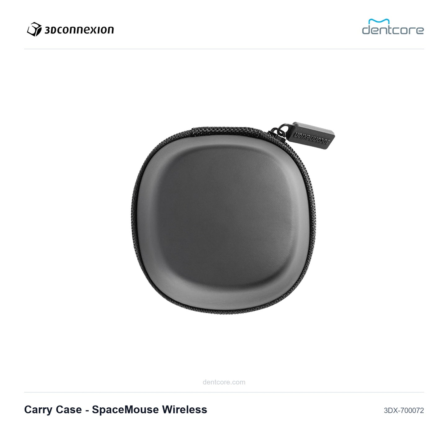 3Dconnexion Carry Case - SpaceMouse Wireless | 3Dconnexion and Dentcore branded cover