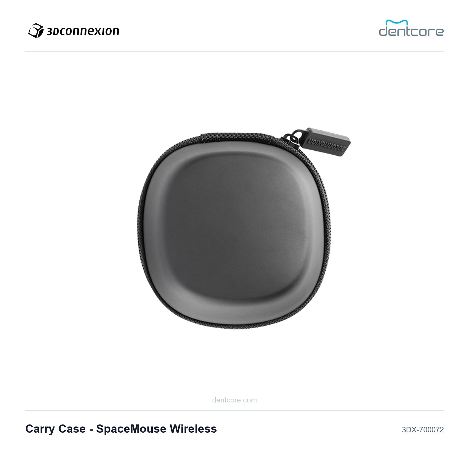 3Dconnexion Carry Case - SpaceMouse Wireless | 3Dconnexion and Dentcore branded cover