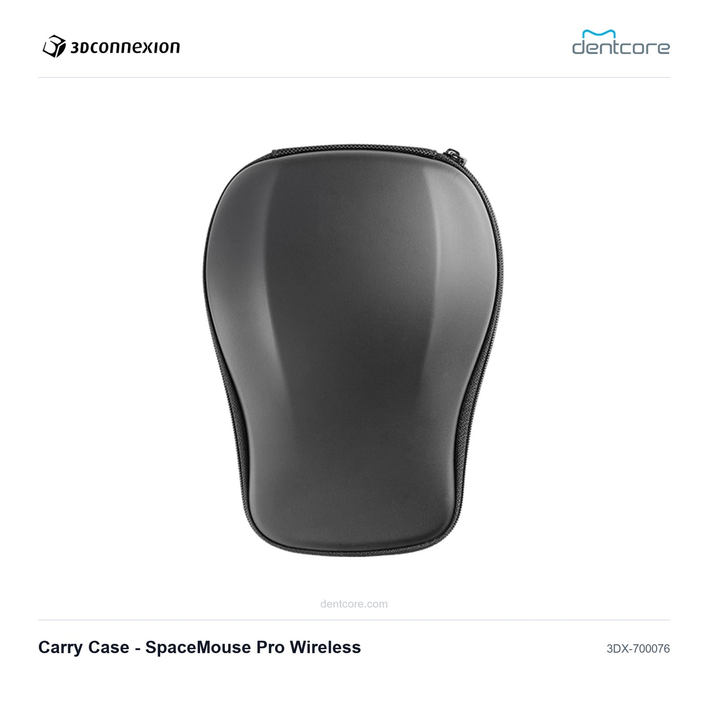 3Dconnexion Carry Case - SpaceMouse Pro Wireless | 3Dconnexion and Dentcore branded cover