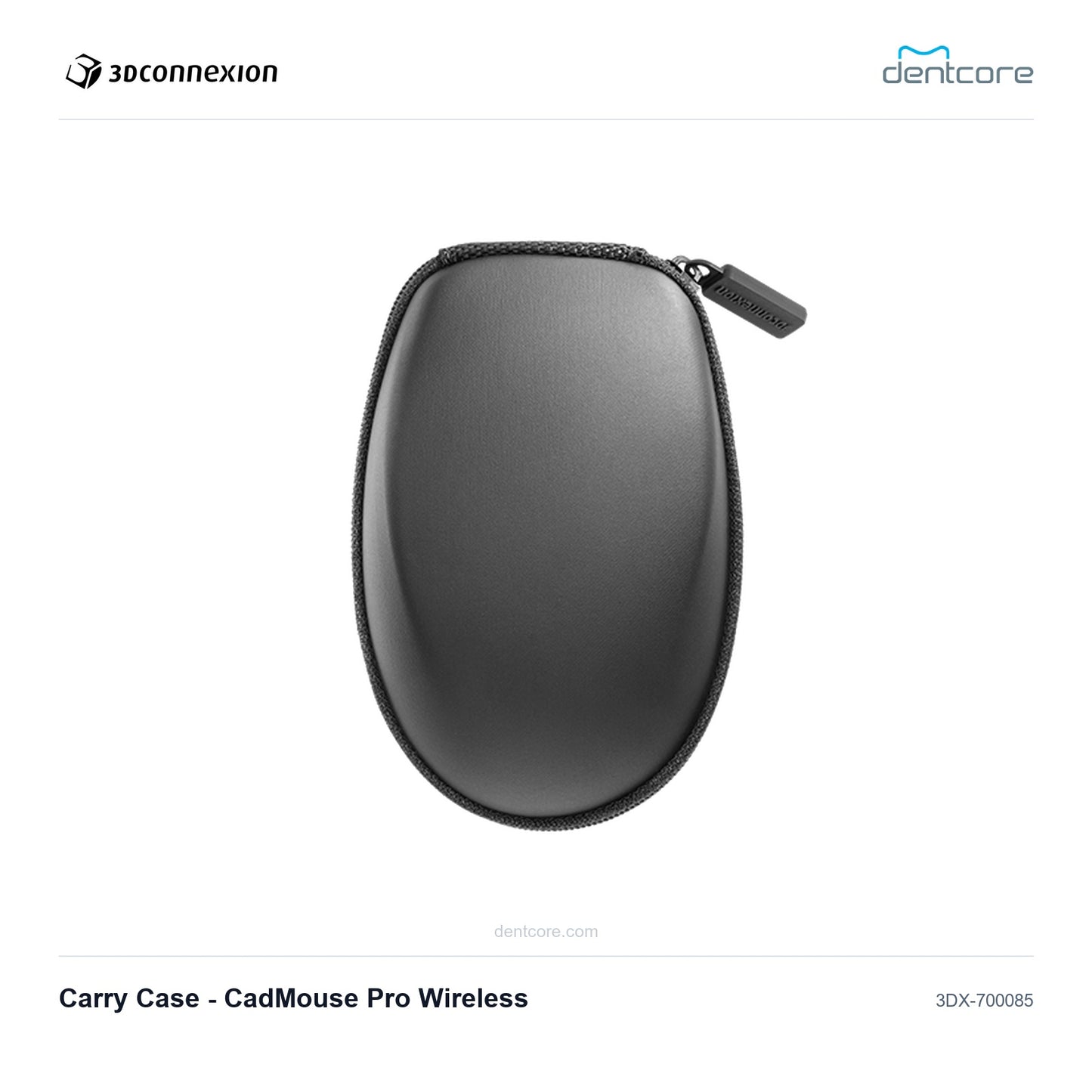 3Dconnexion Carry Case - CadMouse Pro Wireless | 3Dconnexion and Dentcore branded cover