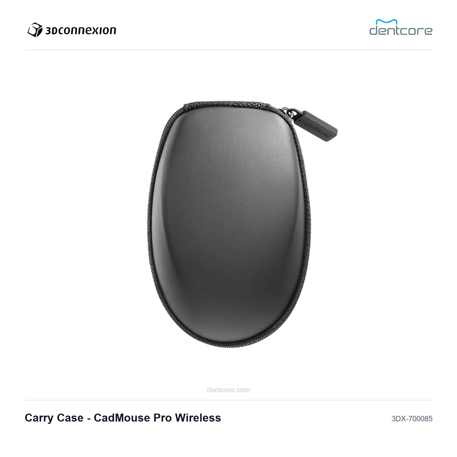 3Dconnexion Carry Case - CadMouse Pro Wireless | 3Dconnexion and Dentcore branded cover
