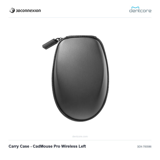 3Dconnexion Carry Case - CadMouse Pro Wireless Left | 3Dconnexion and Dentcore branded cover