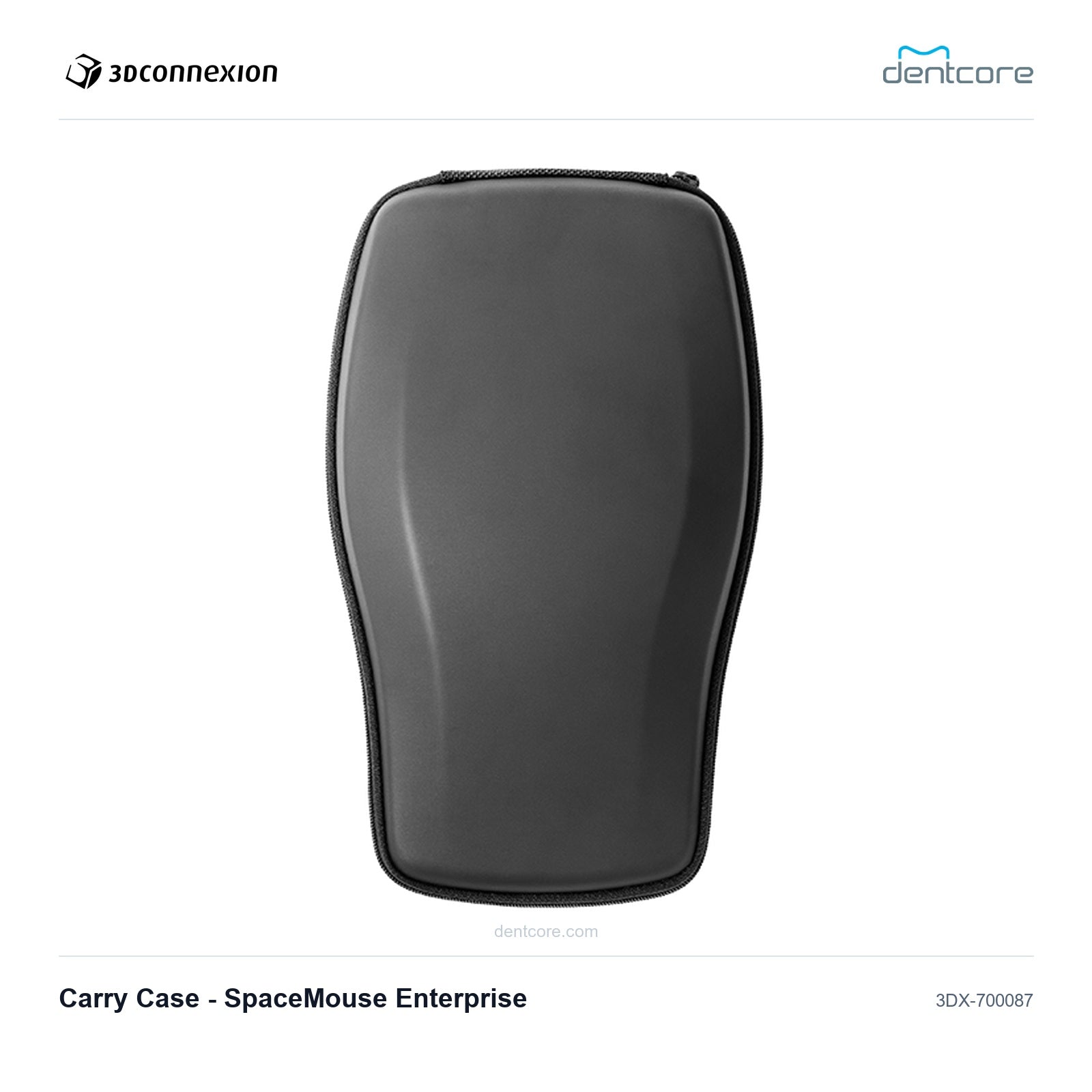 3Dconnexion Carry Case - SpaceMouse Enterprise | 3Dconnexion and Dentcore branded cover