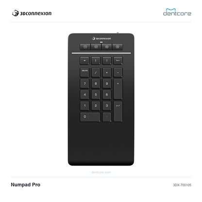 3Dconnexion Numpad Pro | 3Dconnexion and Dentcore branded cover