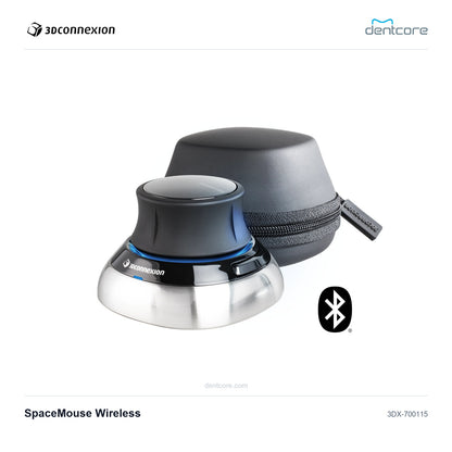 3Dconnexion SpaceMouse Wireless | 3Dconnexion and Dentcore branded cover