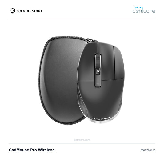 3Dconnexion CadMouse Pro Wireless | 3Dconnexion and Dentcore branded cover
