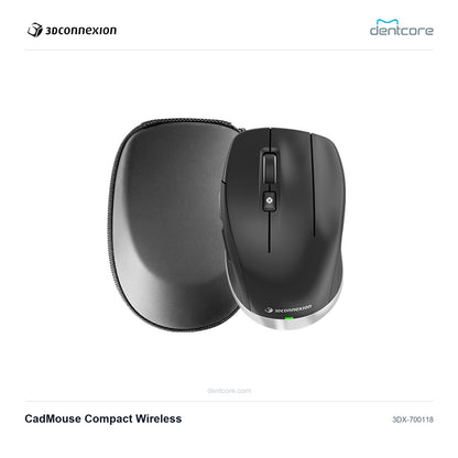 3Dconnexion CadMouse Compact Wireless | 3Dconnexion and Dentcore branded cover