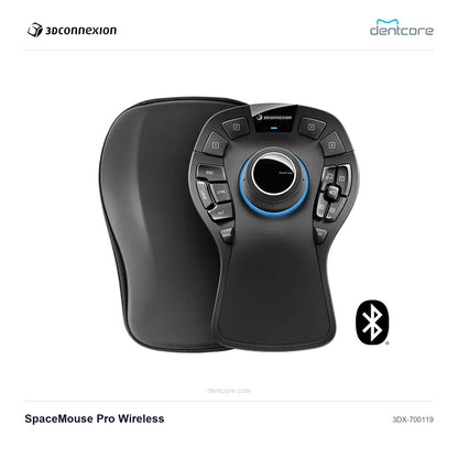 3Dconnexion SpaceMouse Pro Wireless | 3Dconnexion and Dentcore branded cover