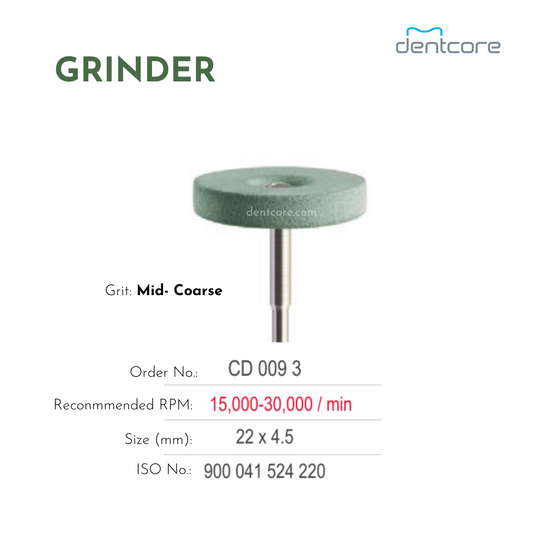 CD 009 3 - Ceramic Diamond Grinders Special for Zirconia