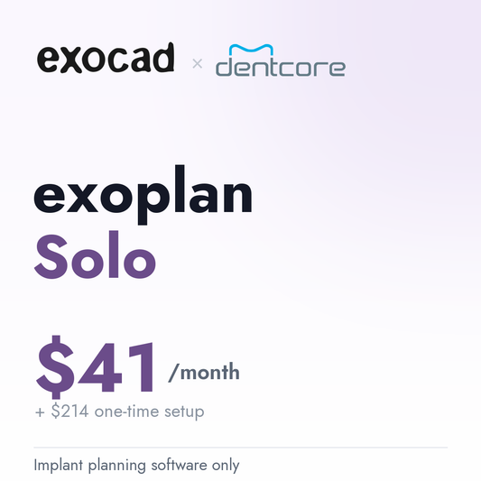 exocad rms_exoplan monthly subscription