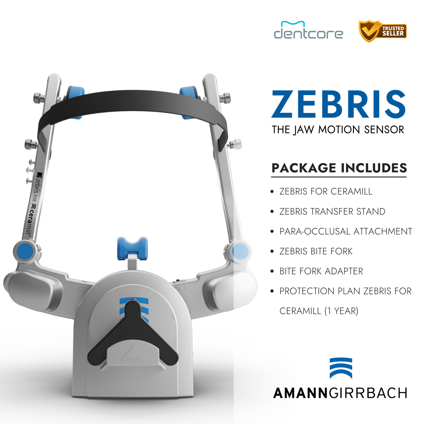 Amann Girrbach Zebris Jaw Motion Sensor Package - Dentcore