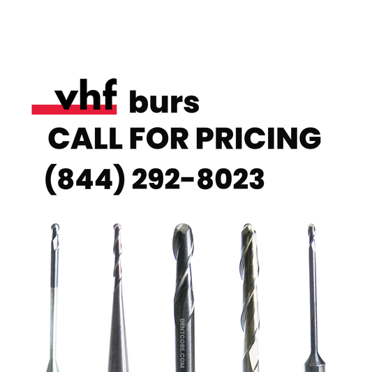 VHF Milling Burs (Call 844-292-8023 for pricing)