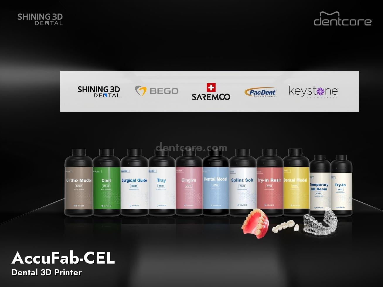 Shining 3D AccuFab-CEL Dental 3D Printer