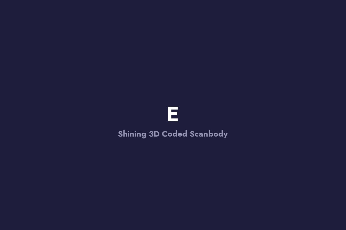 Shining 3D Cap Scanbody for E Set High Accuracy Coded Scanbody
