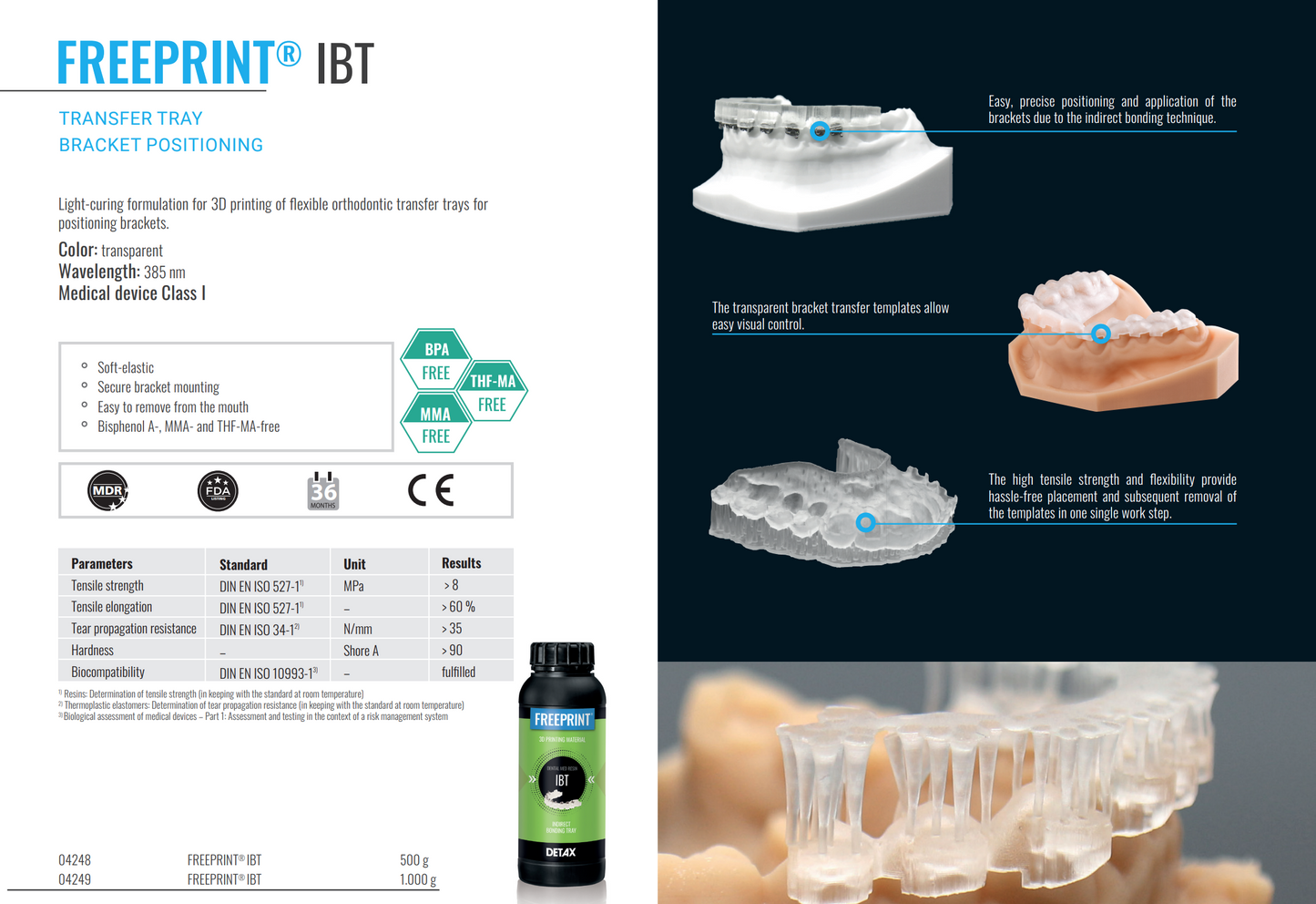 DETAX Freeprint IBT
