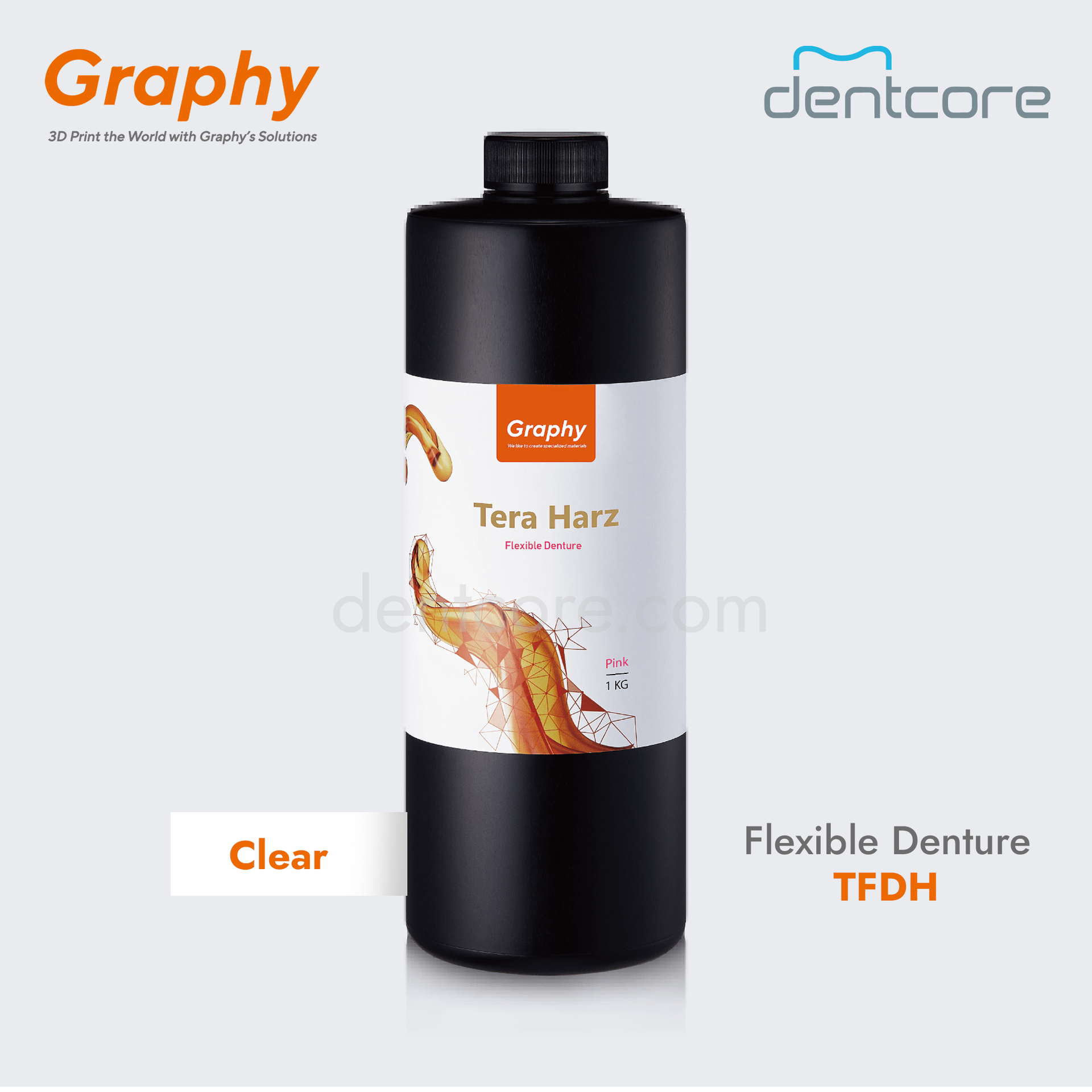 Graphy Flexible Denture TFDH – Dentcore