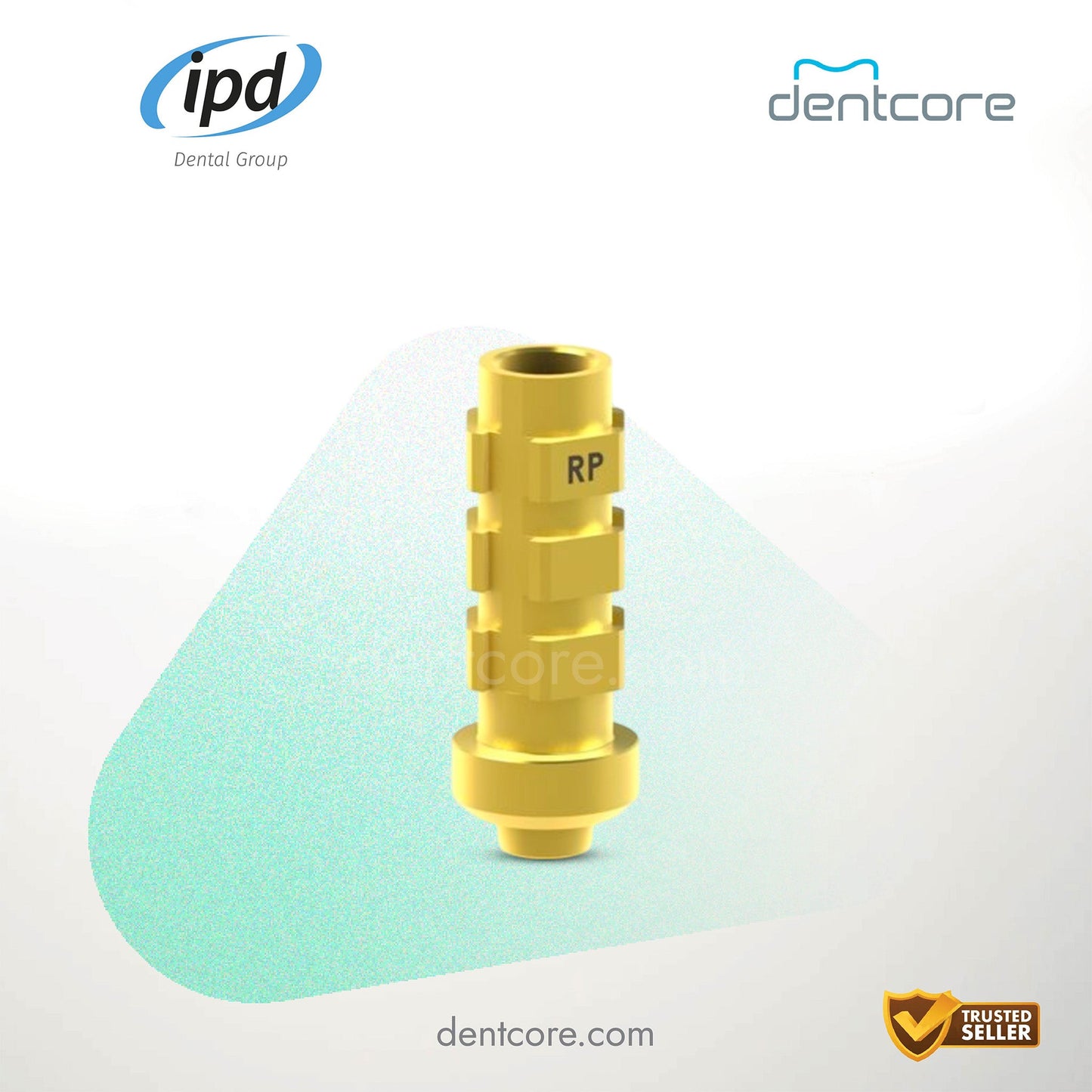 IPD FA-PR-07 Temporary Abutment Non-Engaging Ø 4.5 Zimmer Screw Vent